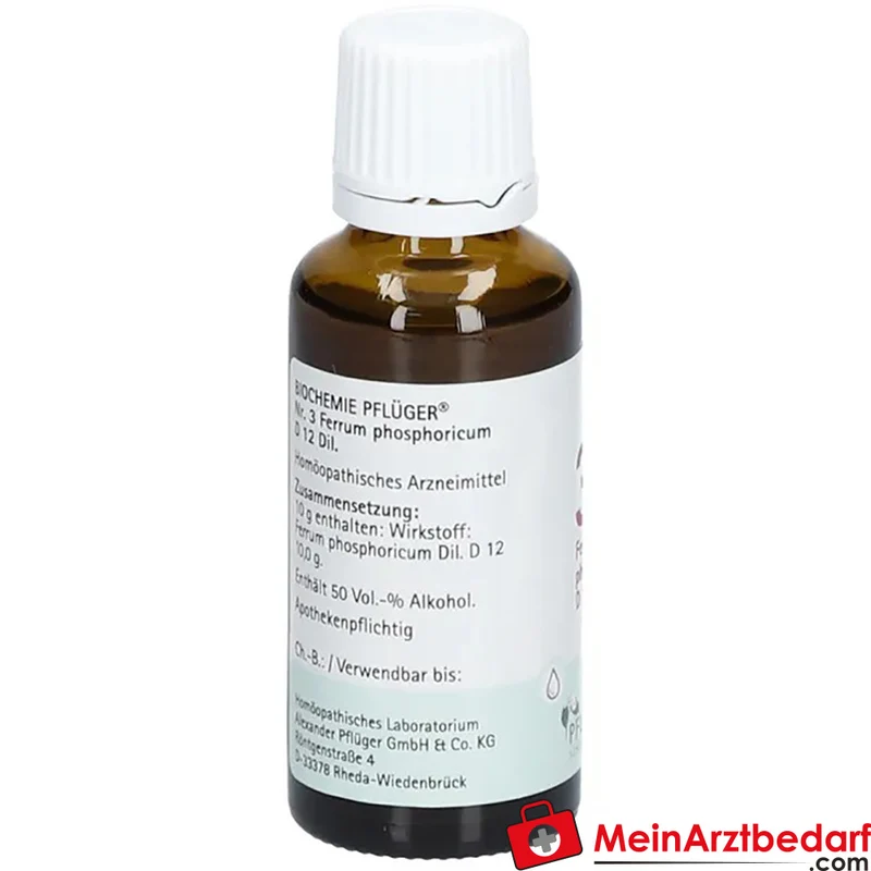 Biochemie Pflüger Ferrum phosphoricum D12 Tropfen 30 ml