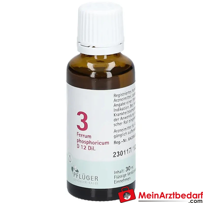 Biochemie Pflüger Ferrum phosphoricum D12 Tropfen 30 ml