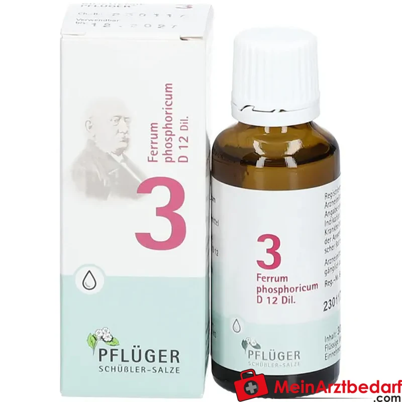 Biochemie Pflüger Ferrum phosphoricum D12 Tropfen 30 ml