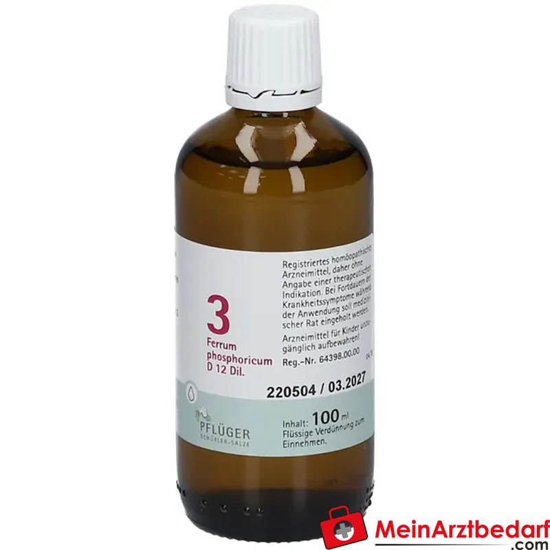 Biochemie Pflüger Ferrum phosphoricum D12 Tropfen 30 ml