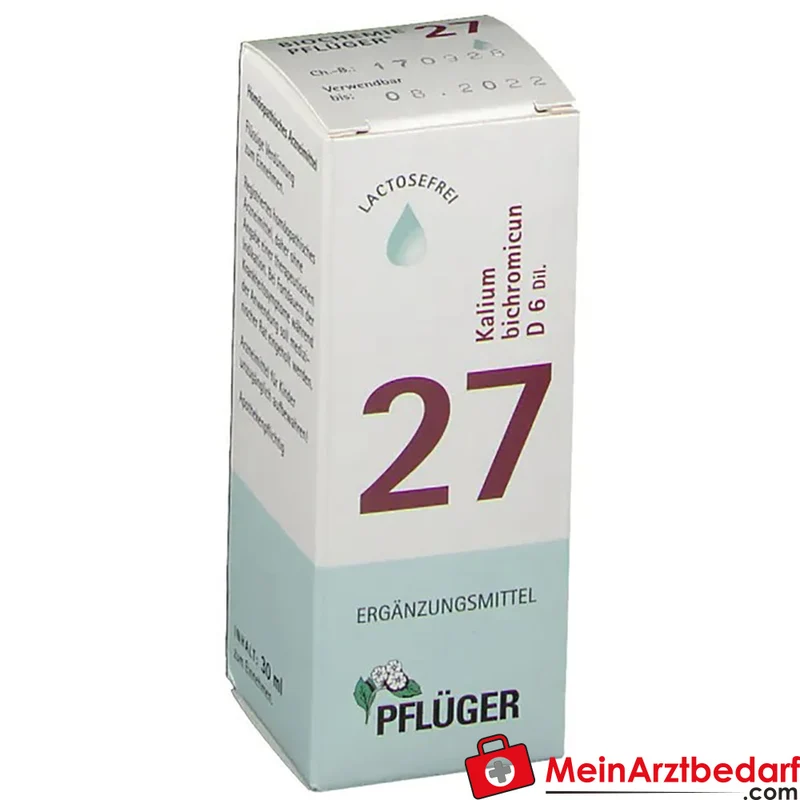 Biochemie Pflüger 27 Kalium bichromicum D6 Tropfen 30 ml