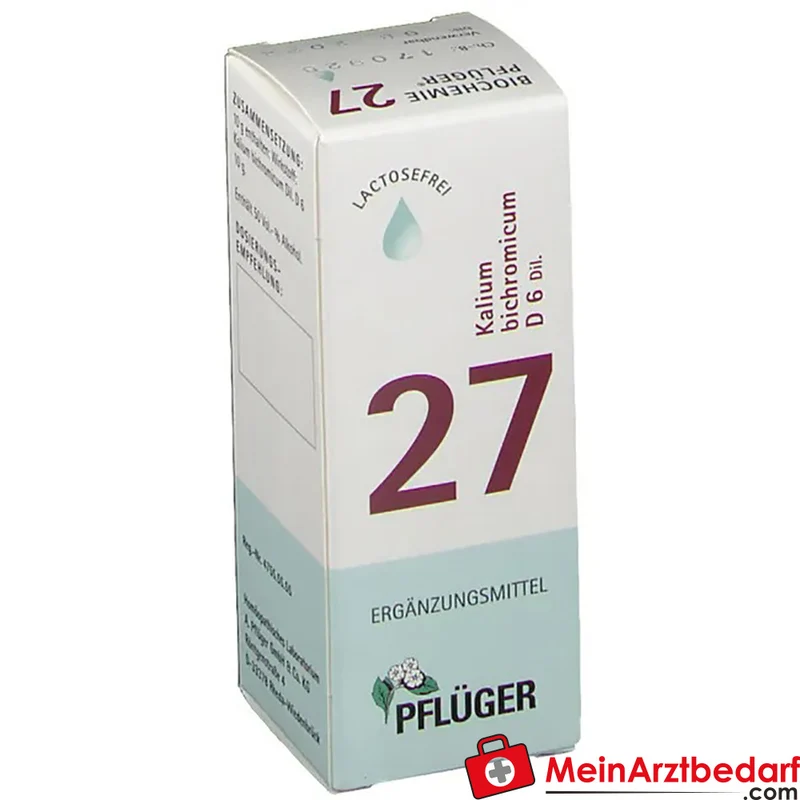 Biochemie Pflüger 27 Kalium bichromicum D6 Tropfen 30 ml