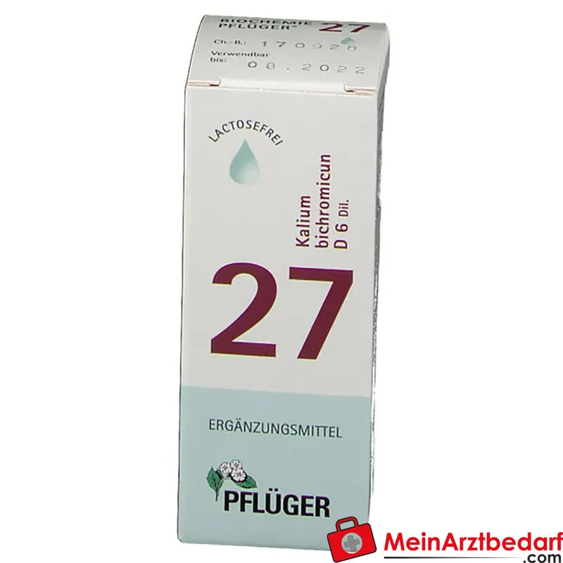Biochemie Pflüger 27 Kalium bichromicum D6 Tropfen 30 ml