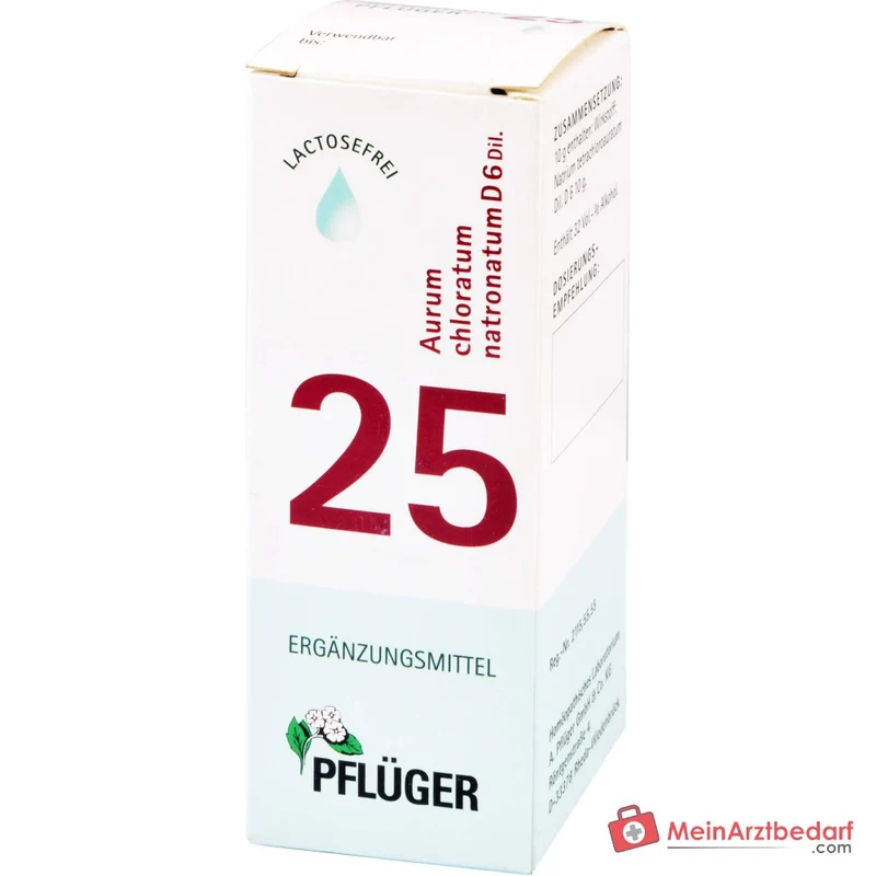Biochemie Pflüger Nr. 25 Aurum chloratum natronatum D6 Tropfen 30 ml