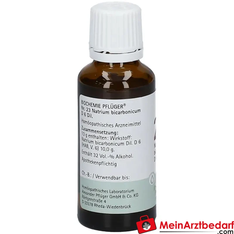 Biochemie Pflüger® Nr. 23 Natrium bicarbonicum D6 Tropfen 1000 mg