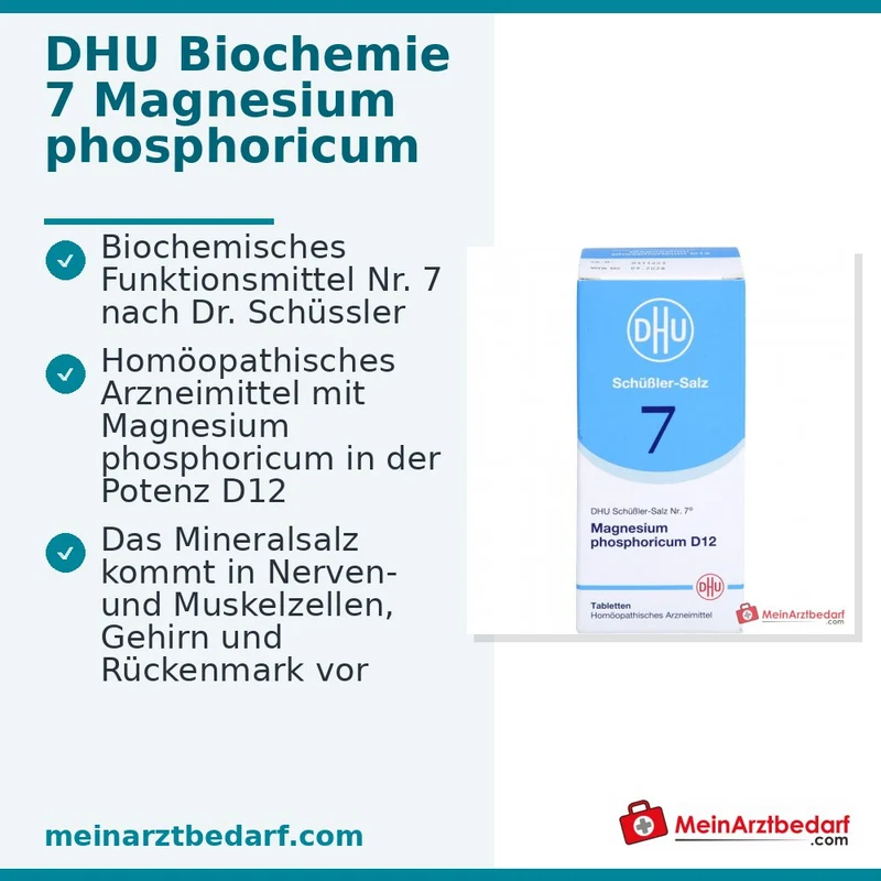 DHU Schüßler-Salz Nr. 7 Magnesium phosphoricum D12 Globuli