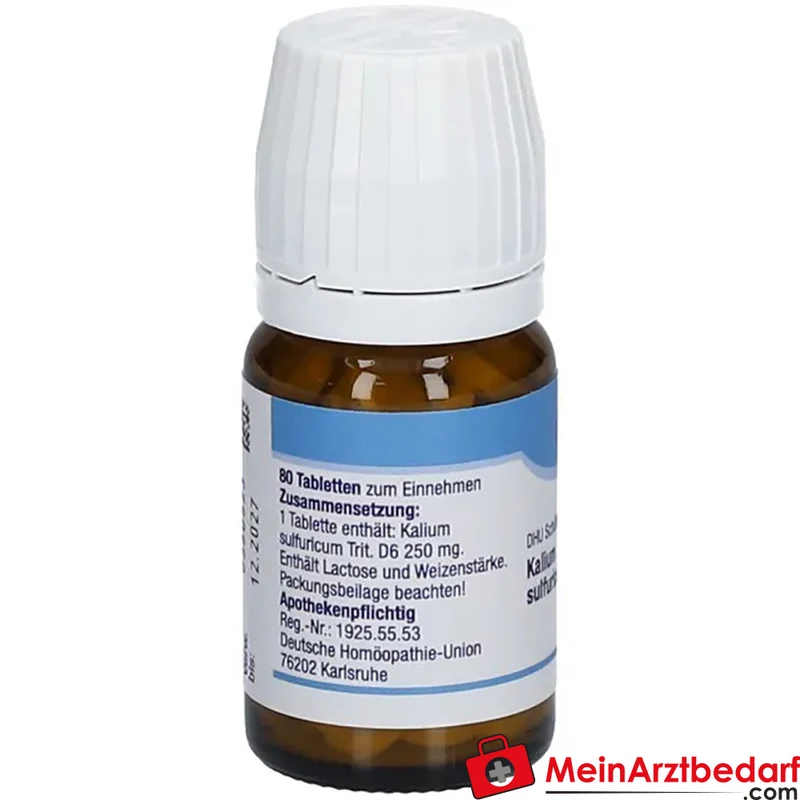 DHU Schüßler-Salz Nr. 6 Kalium sulfuricum D6 250 mg Tabletten