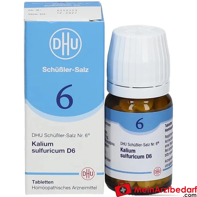 DHU Schüßler-Salz Nr. 6 Kalium sulfuricum D6 250 mg Tabletten