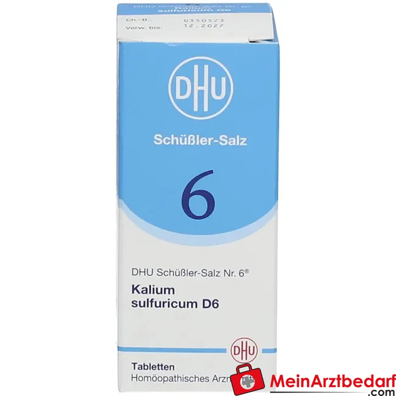 DHU Schüßler-Salz Nr. 6 Kalium sulfuricum D6 250 mg Tabletten