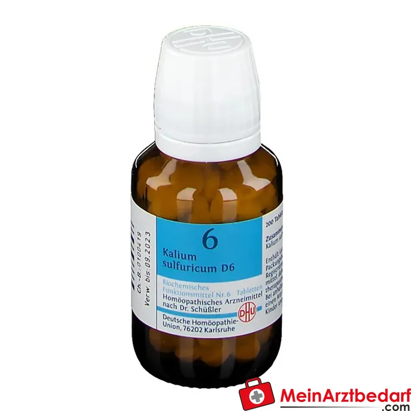 DHU Schüßler-Salz Nr. 6 Kalium sulfuricum D6 250 mg Tabletten