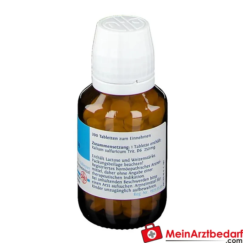 DHU Schüßler-Salz Nr. 6 Kalium sulfuricum D6 250 mg Tabletten