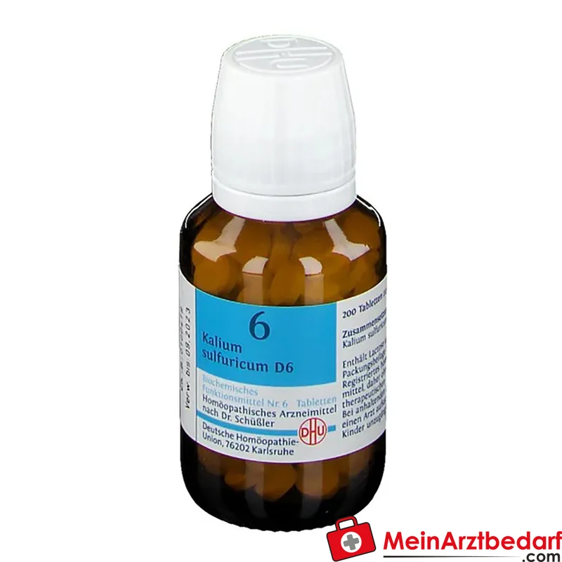 DHU Schüßler-Salz Nr. 6 Kalium sulfuricum D6 250 mg Tabletten