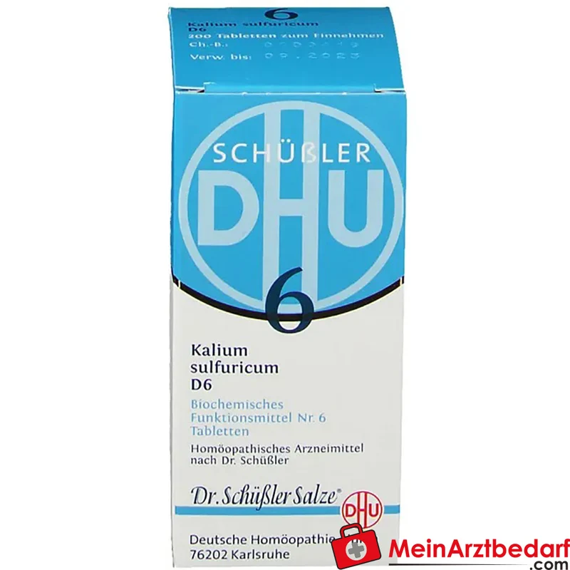 DHU Schüßler-Salz Nr. 6 Kalium sulfuricum D6 250 mg Tabletten