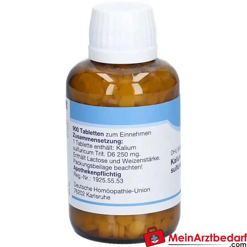 DHU Schüßler-Salz Nr. 6 Kalium sulfuricum D6 250 mg Tabletten