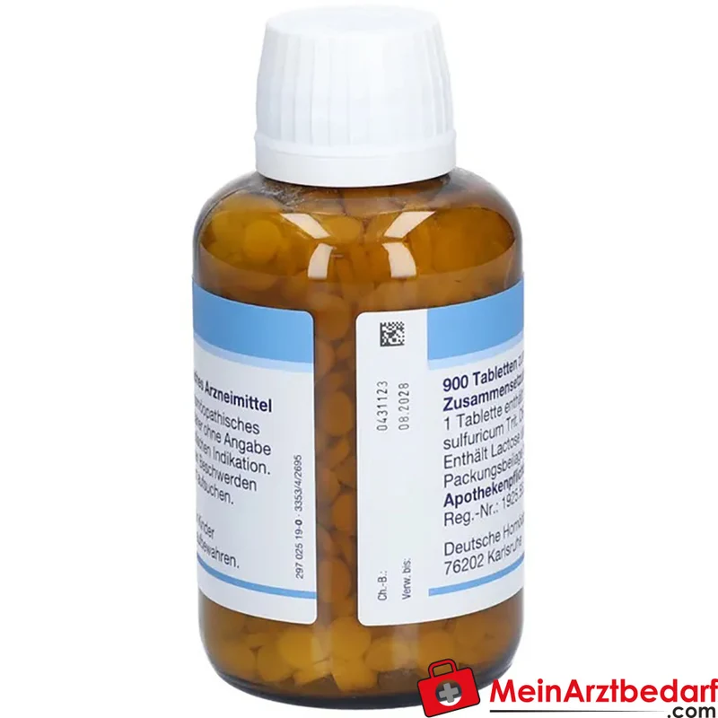 DHU Schüßler-Salz Nr. 6 Kalium sulfuricum D6 250 mg Tabletten
