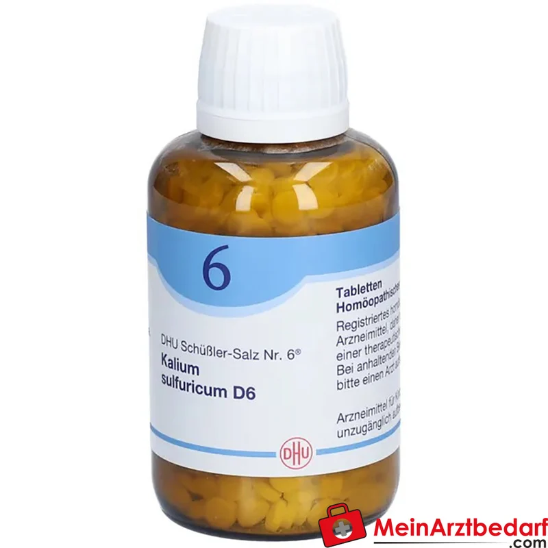DHU Schüßler-Salz Nr. 6 Kalium sulfuricum D6 250 mg Tabletten