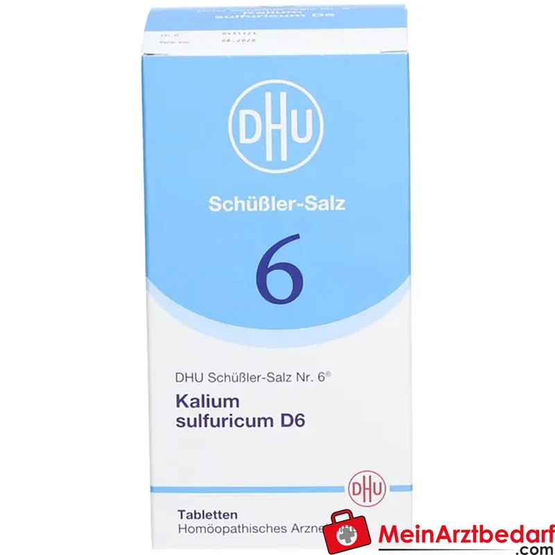 DHU Schüßler-Salz Nr. 6 Kalium sulfuricum D6 250 mg Tabletten