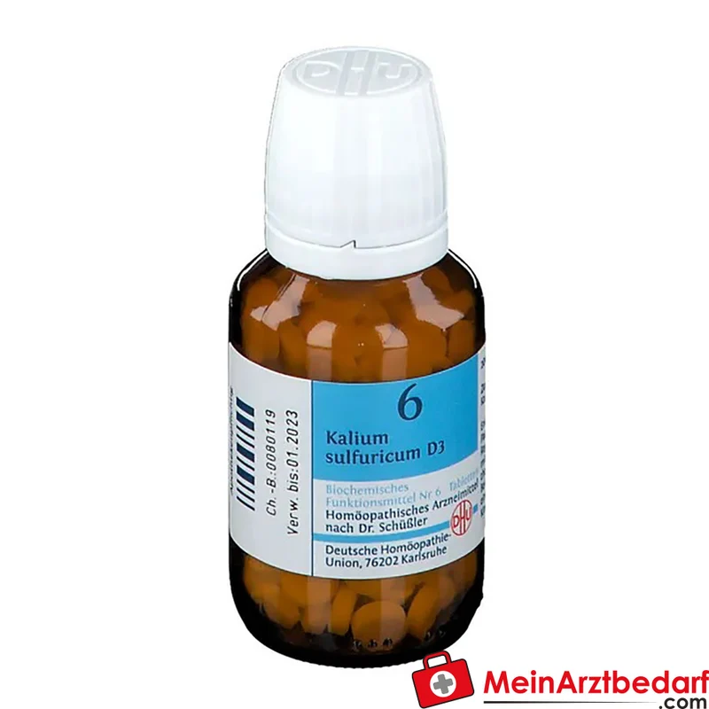 DHU Schüßler-Salz Nr. 6 Kalium sulfuricum D3 Tabletten 80 Stück