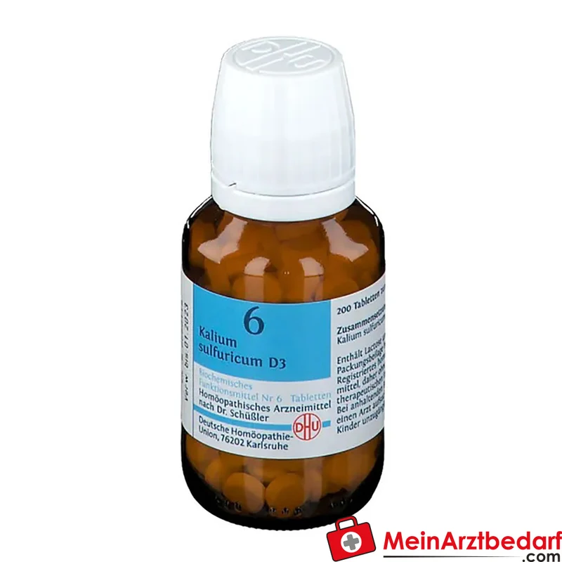 DHU Schüßler-Salz Nr. 6 Kalium sulfuricum D3 Tabletten 80 Stück
