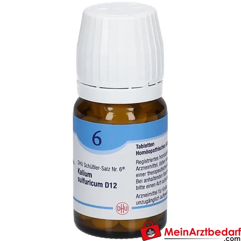 DHU Schüßler-Salz Nr. 6 D12 Kalium sulfuricum hom. Arzneimittel Tabletten