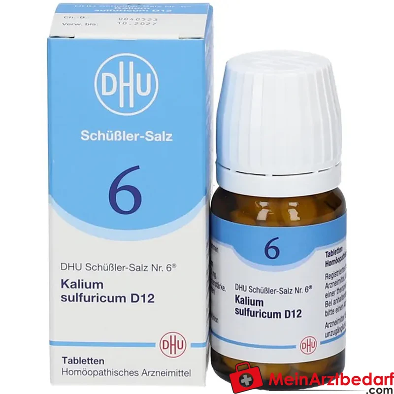 DHU Schüßler-Salz Nr. 6 D12 Kalium sulfuricum hom. Arzneimittel Tabletten