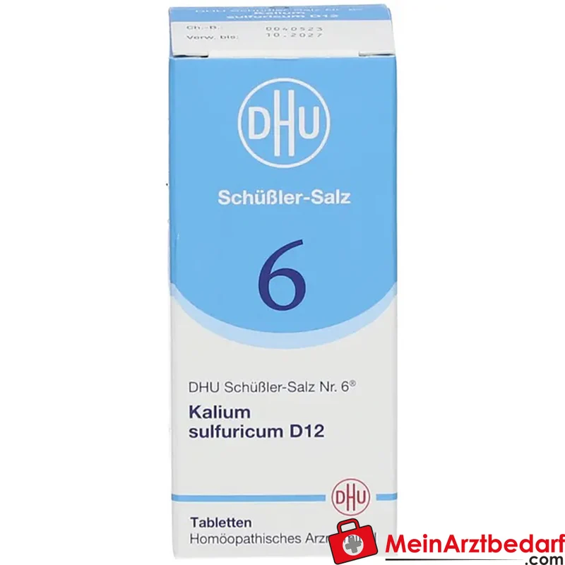 DHU Schüßler-Salz Nr. 6 D12 Kalium sulfuricum hom. Arzneimittel Tabletten