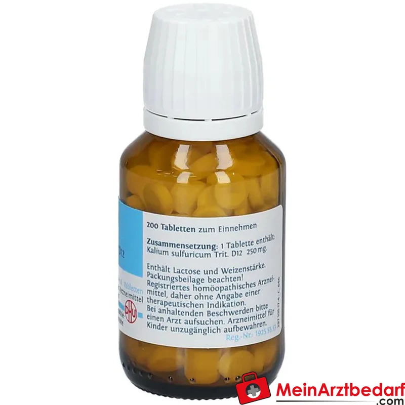 DHU Schüßler-Salz Nr. 6 D12 Kalium sulfuricum hom. Arzneimittel Tabletten
