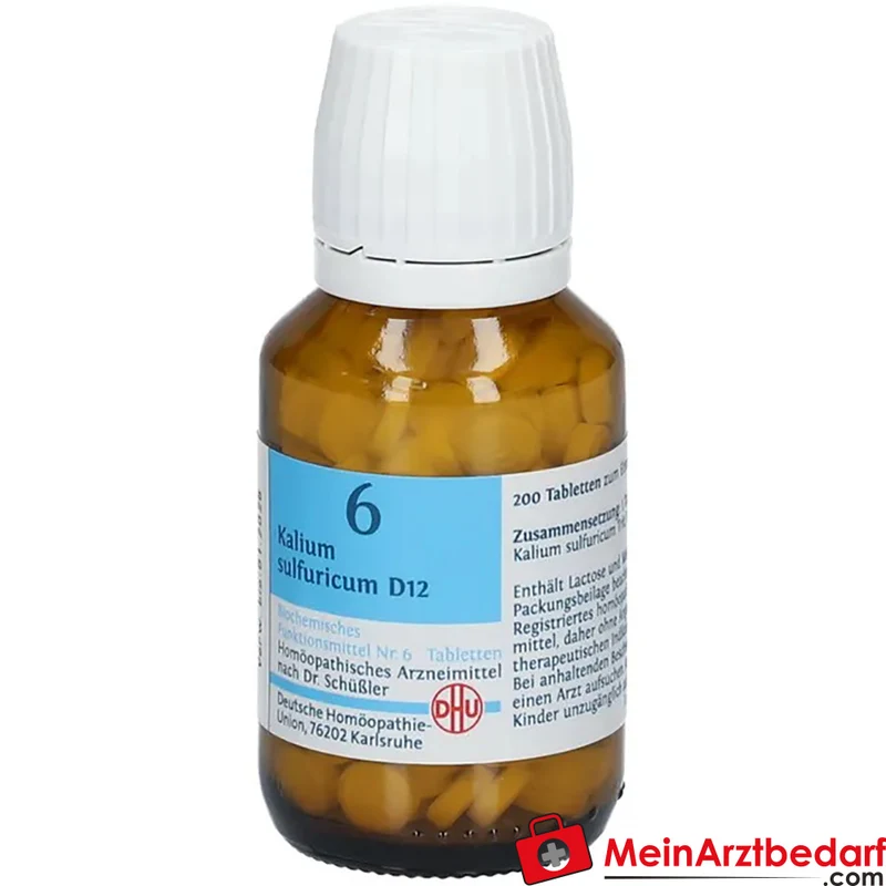 DHU Schüßler-Salz Nr. 6 D12 Kalium sulfuricum hom. Arzneimittel Tabletten