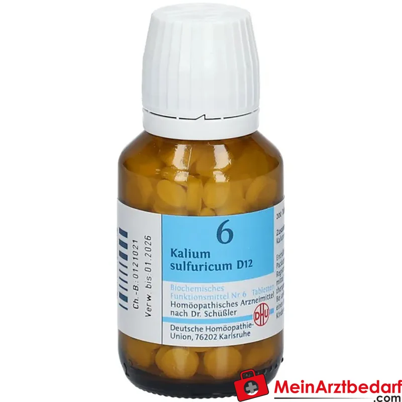 DHU Schüßler-Salz Nr. 6 D12 Kalium sulfuricum hom. Arzneimittel Tabletten