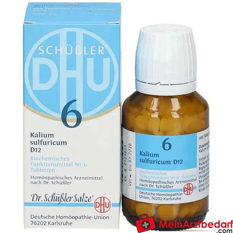 DHU Schüßler-Salz Nr. 6 D12 Kalium sulfuricum hom. Arzneimittel Tabletten