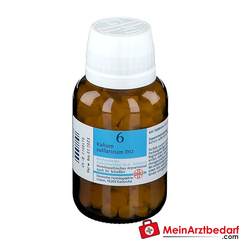 DHU Schüßler-Salz Nr. 6 D12 Kalium sulfuricum hom. Arzneimittel Tabletten
