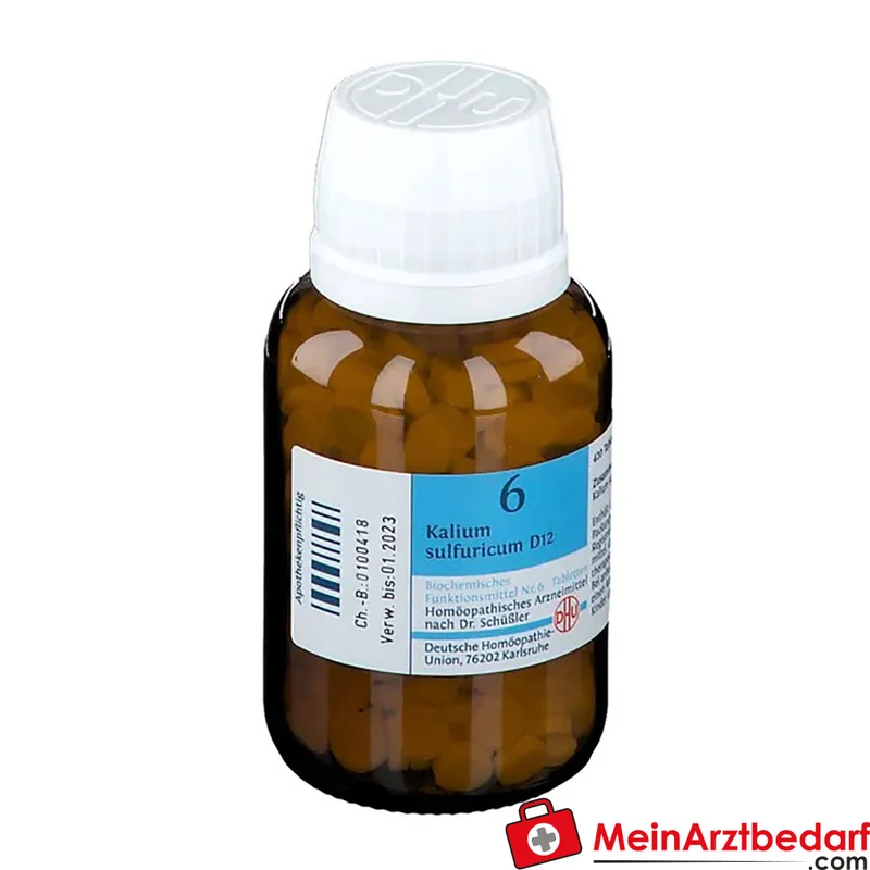 DHU Schüßler-Salz Nr. 6 D12 Kalium sulfuricum hom. Arzneimittel Tabletten