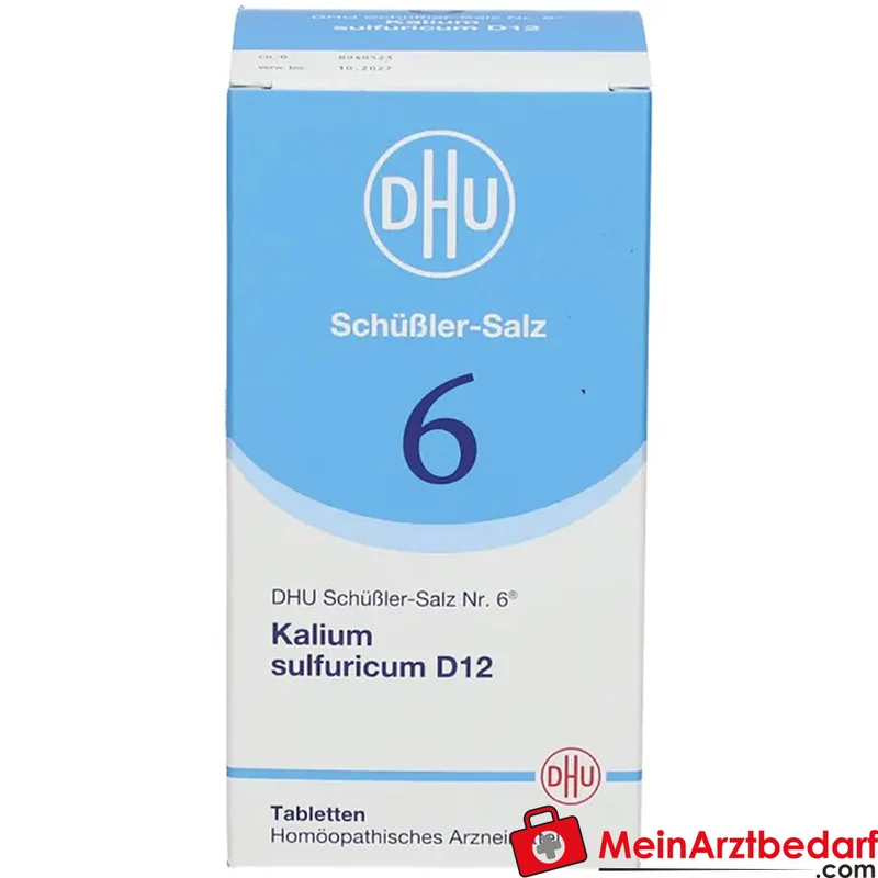 DHU Schüßler-Salz Nr. 6 D12 Kalium sulfuricum hom. Arzneimittel Tabletten