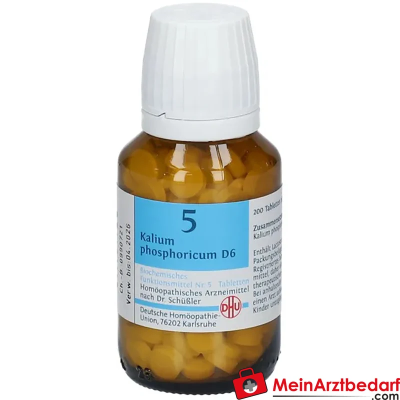 DHU Schüßler-Salz Nr. 5 Kalium phosphoricum D6 Tabletten 80 Stück
