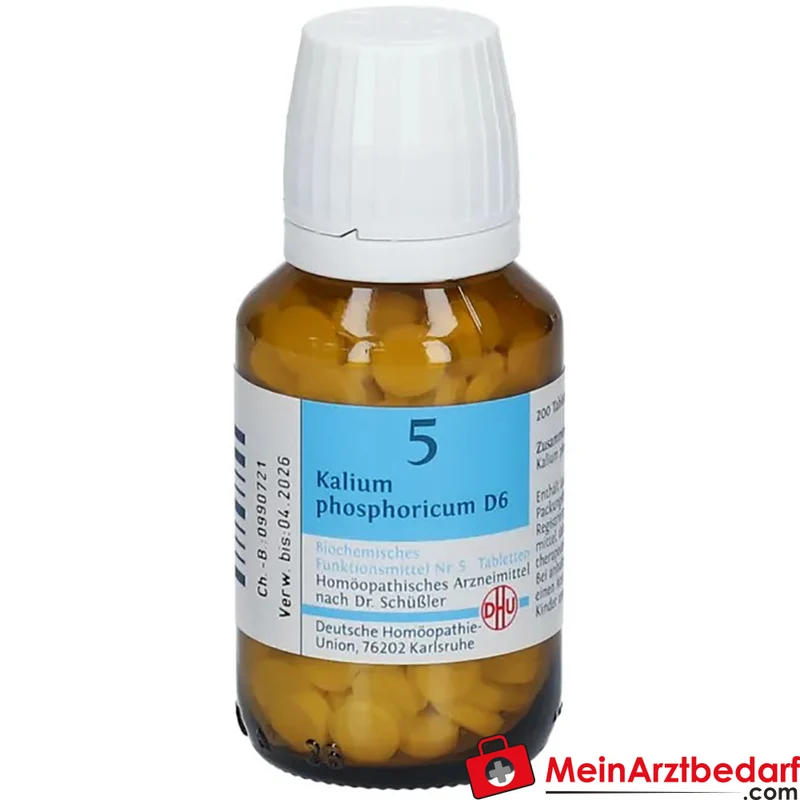 DHU Schüßler-Salz Nr. 5 Kalium phosphoricum D6 Tabletten 80 Stück