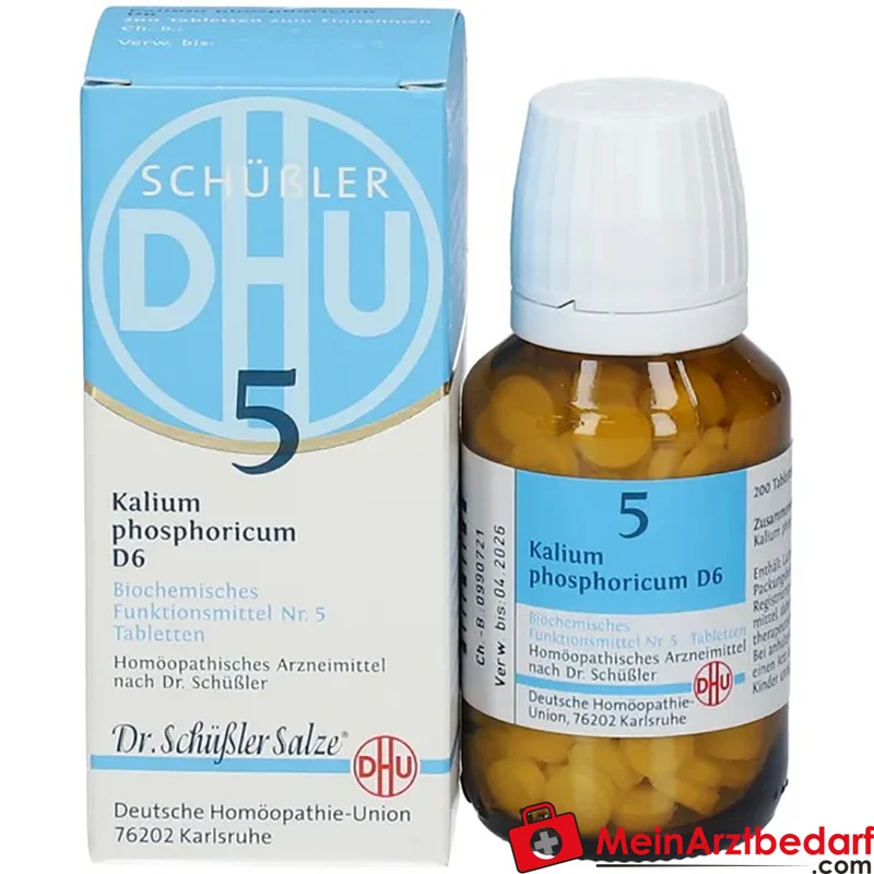 DHU Schüßler-Salz Nr. 5 Kalium phosphoricum D6 Tabletten 80 Stück