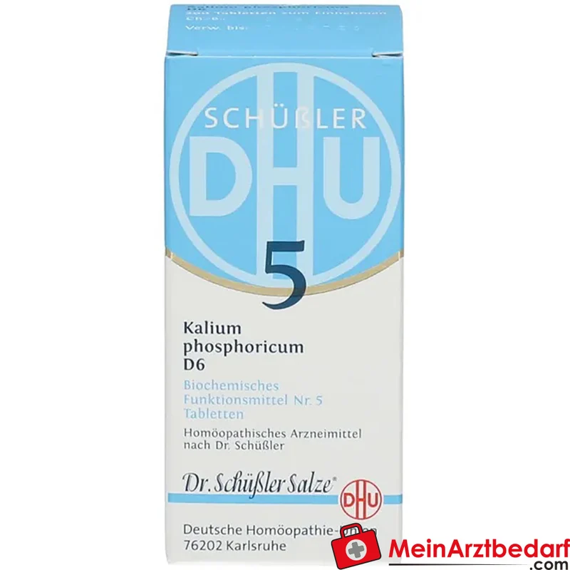 DHU Schüßler-Salz Nr. 5 Kalium phosphoricum D6 Tabletten 80 Stück
