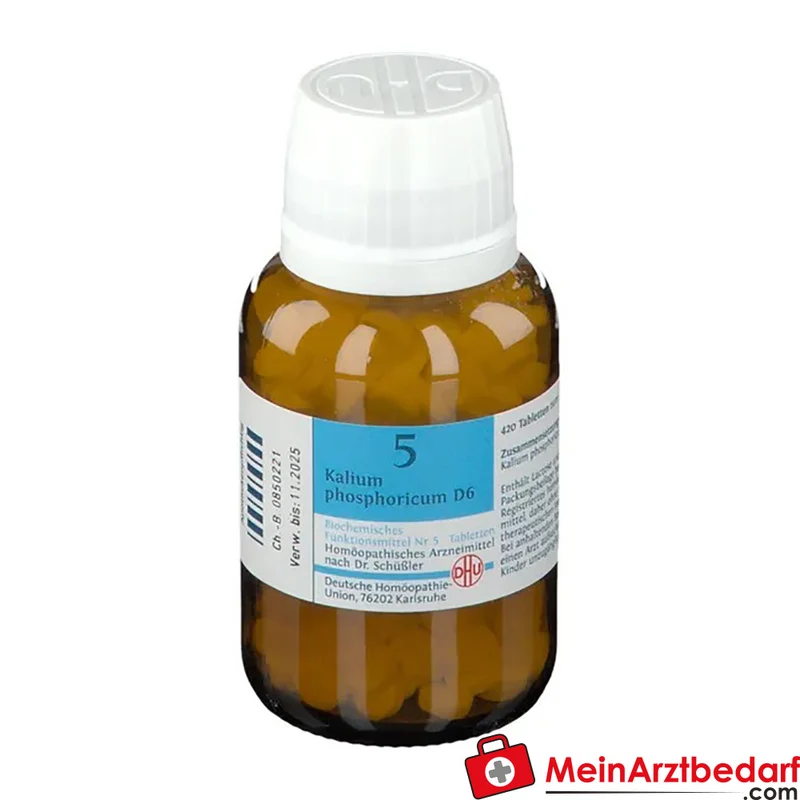 DHU Schüßler-Salz Nr. 5 Kalium phosphoricum D6 Tabletten 80 Stück