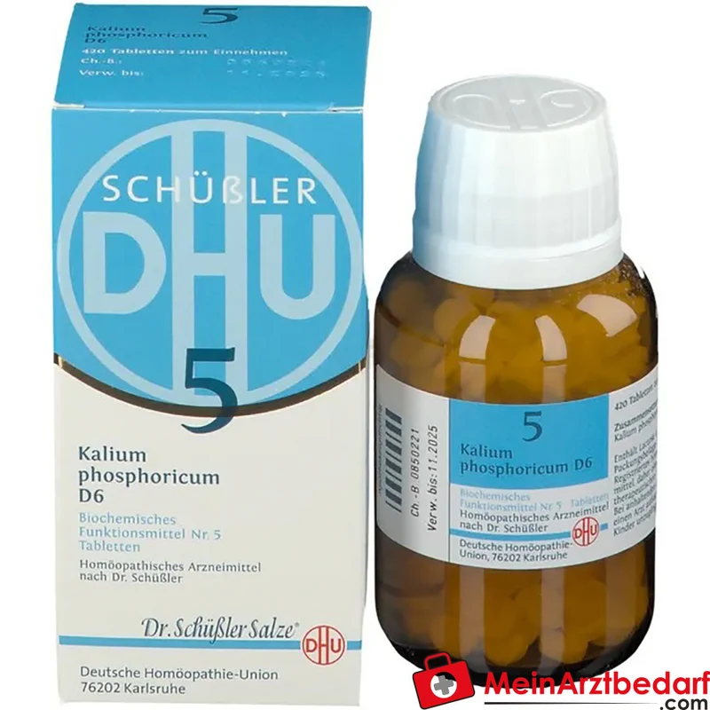 DHU Schüßler-Salz Nr. 5 Kalium phosphoricum D6 Tabletten 80 Stück