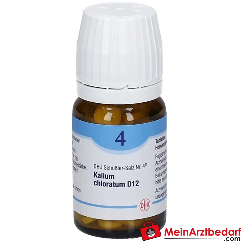 DHU Schüßler-Salz Nr. 4 Kalium chloratum D12 Tabletten 80 St