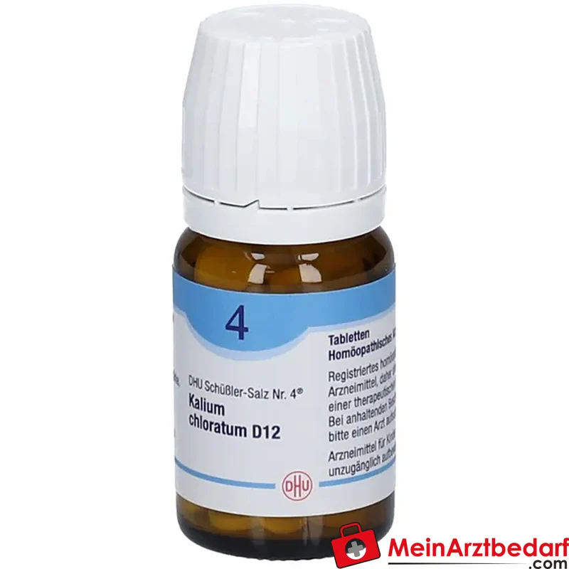 DHU Schüßler-Salz Nr. 4 Kalium chloratum D12 Tabletten 80 St