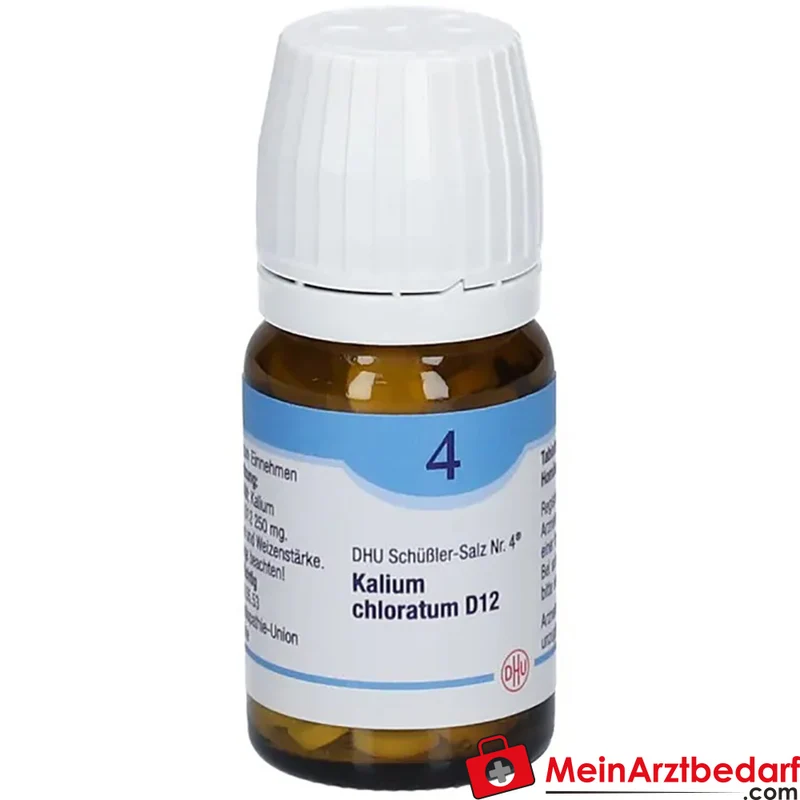 DHU Schüßler-Salz Nr. 4 Kalium chloratum D12 Tabletten 80 St