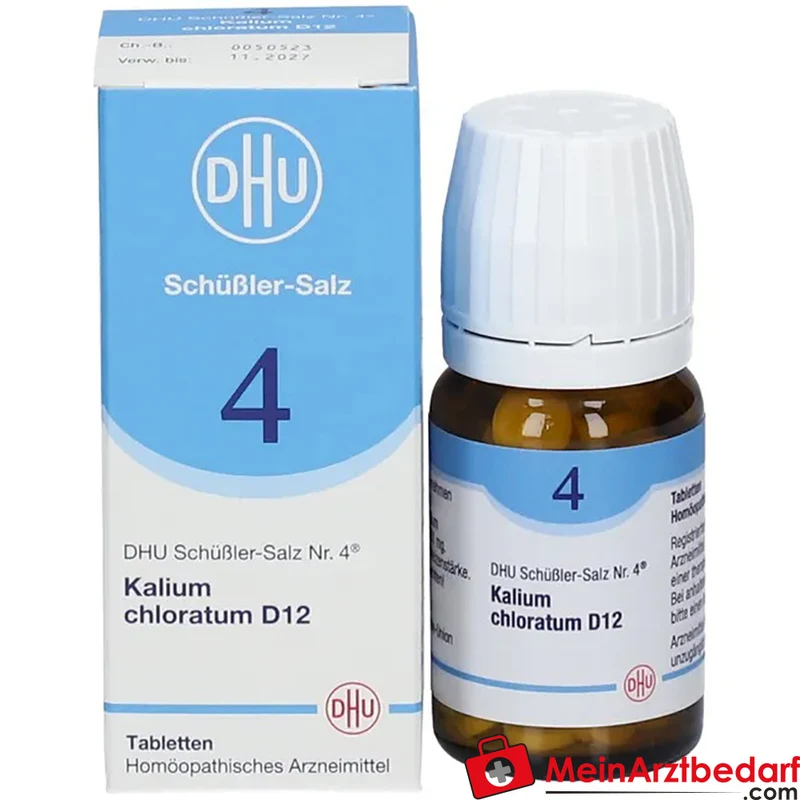 DHU Schüßler-Salz Nr. 4 Kalium chloratum D12 Tabletten 80 St