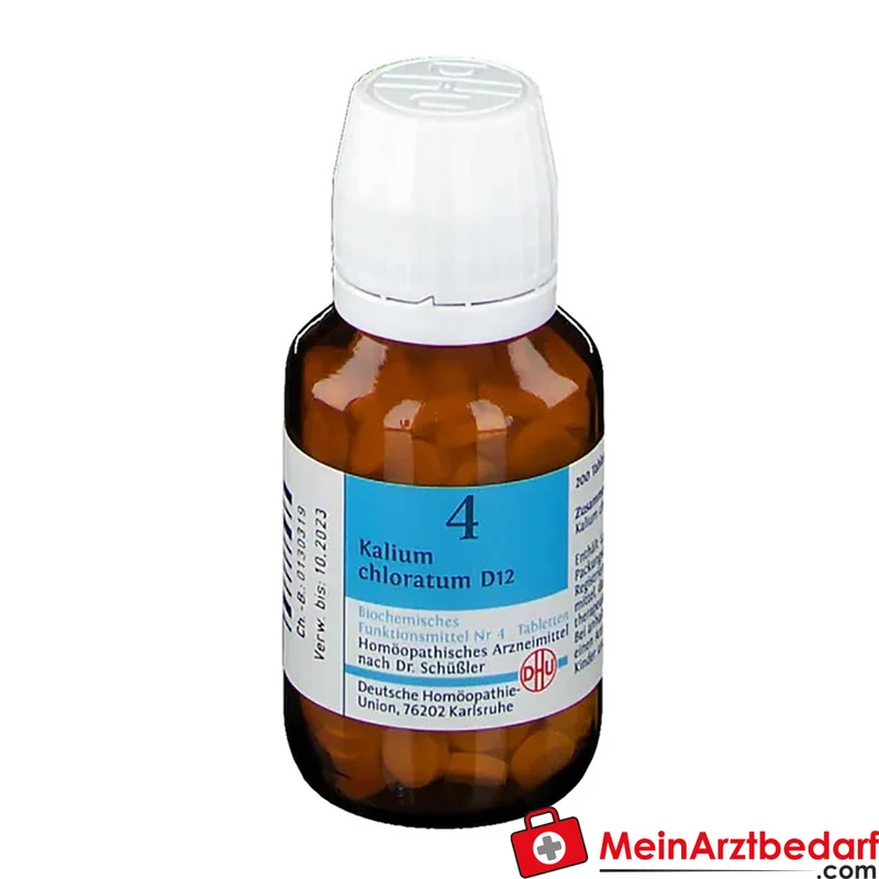 DHU Schüßler-Salz Nr. 4 Kalium chloratum D12 Tabletten 80 St