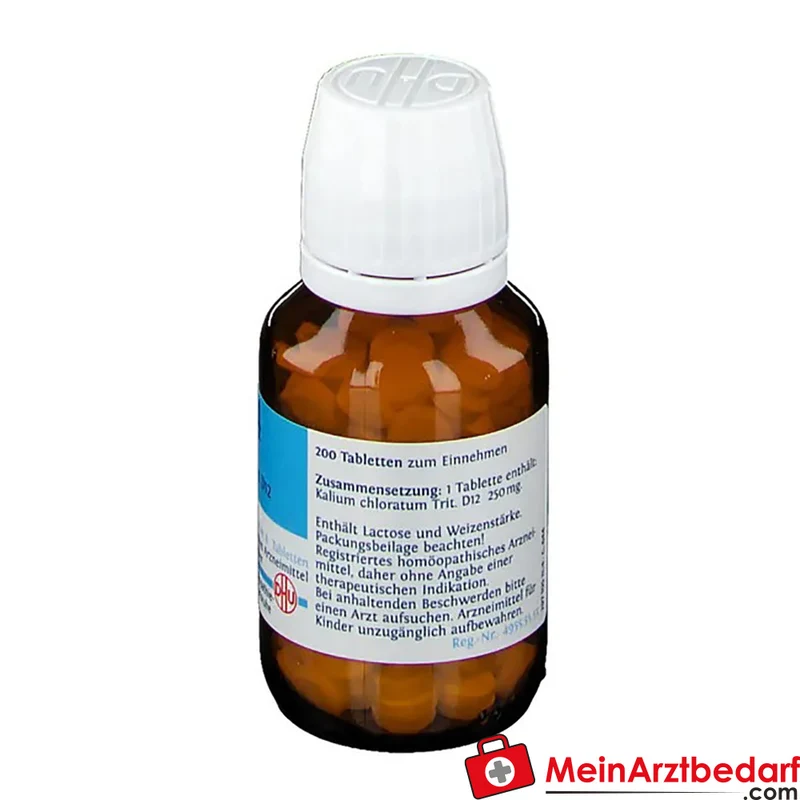 DHU Schüßler-Salz Nr. 4 Kalium chloratum D12 Tabletten 80 St