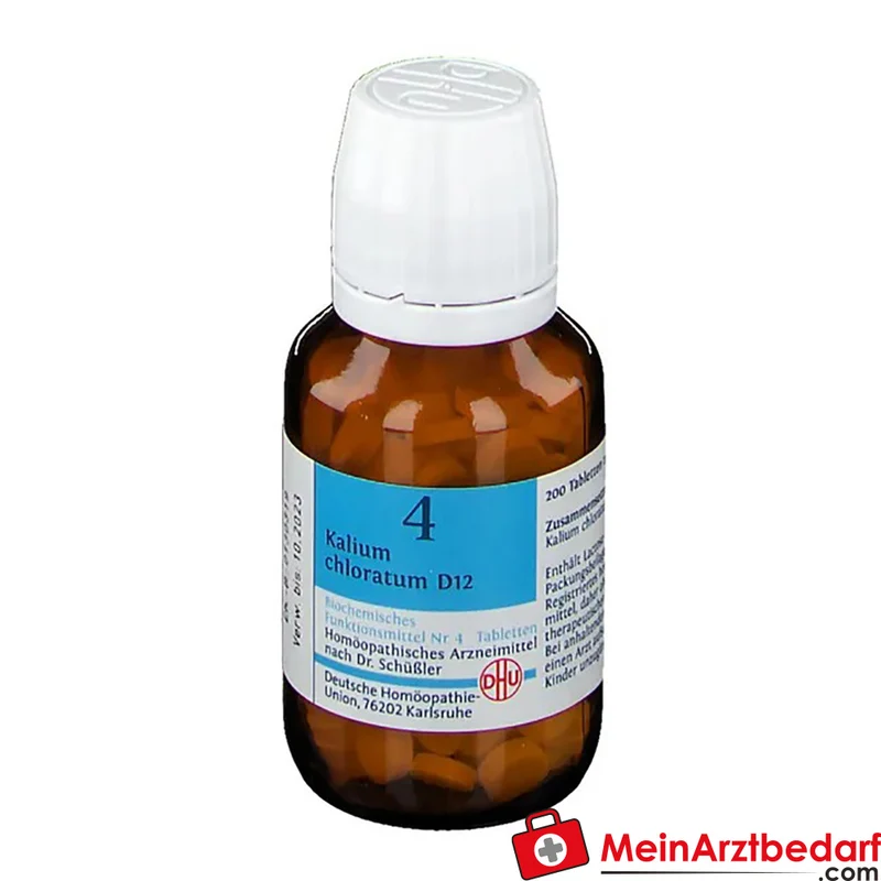 DHU Schüßler-Salz Nr. 4 Kalium chloratum D12 Tabletten 80 St