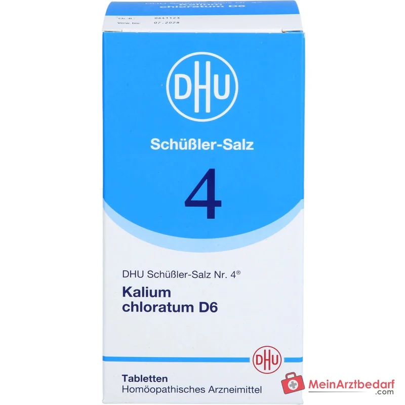 DHU Biochemie 4 Kalium Chloratum D6 Tabletten, 200 St.