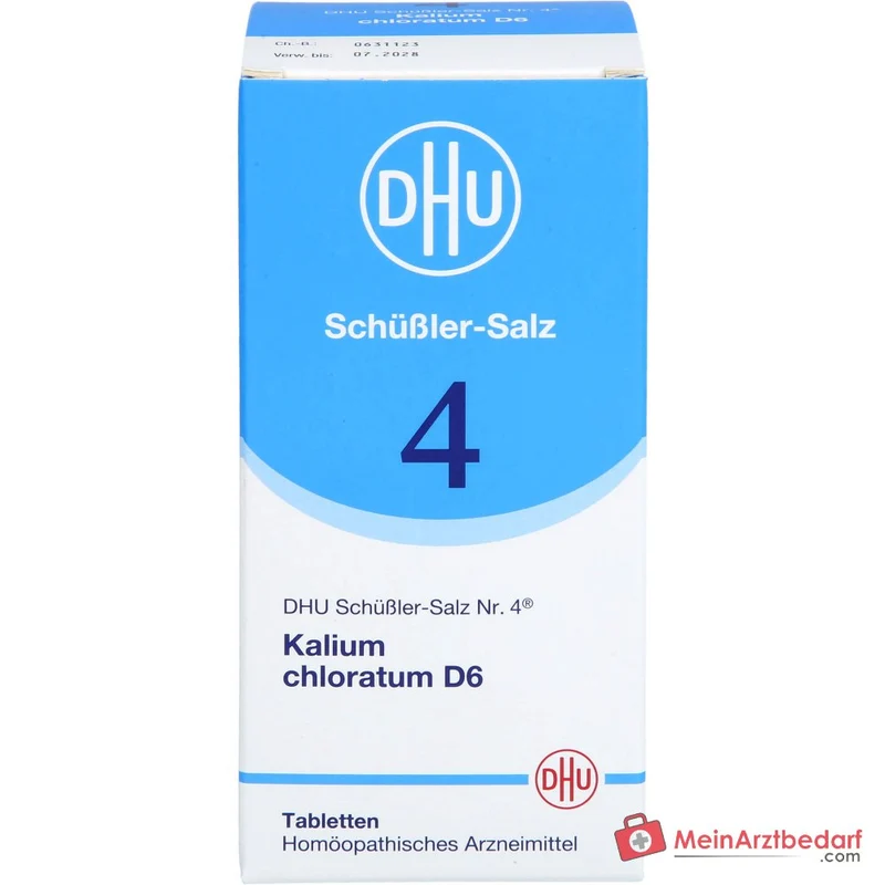 DHU Biochemie 4 Kalium Chloratum D6 Tabletten, 200 St.