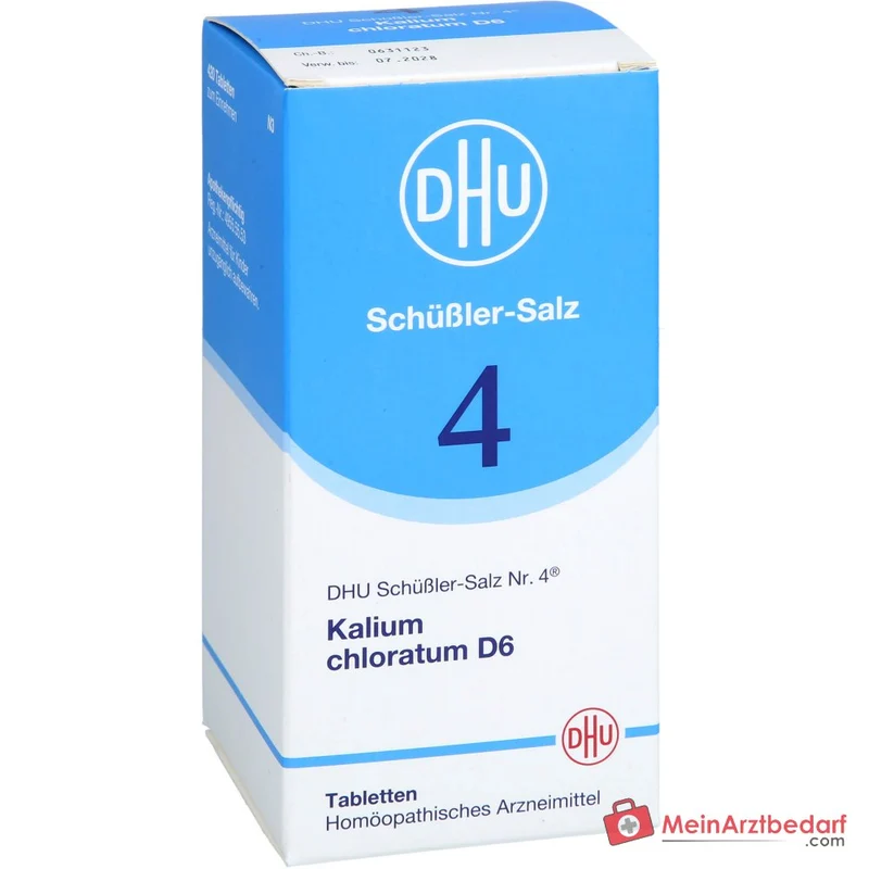 DHU Biochemie 4 Kalium Chloratum D6 Tabletten, 200 St.