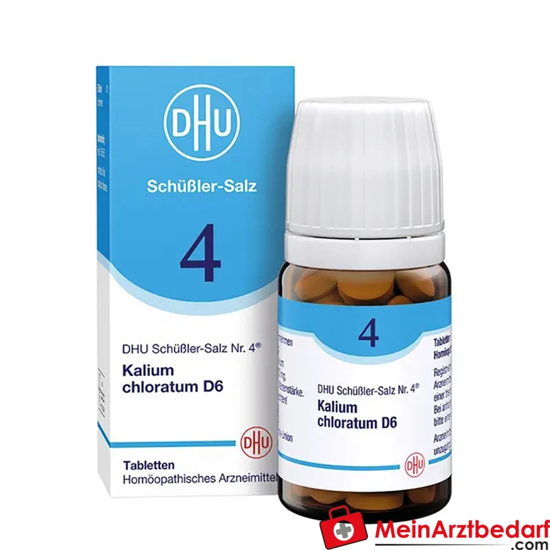 DHU Biochemie 4 Kalium Chloratum D6 Tabletten, 200 St.